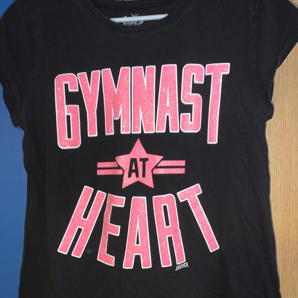 Gymnast t-shirt from justice